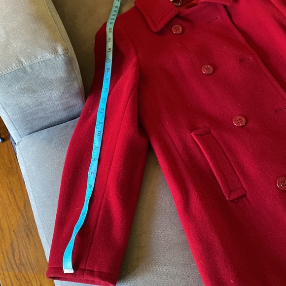 Petite wool pea coat - Picture 8 of 10